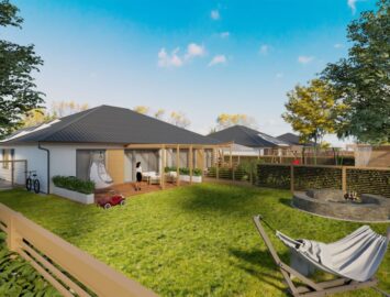 Construction of family houses - Tisice