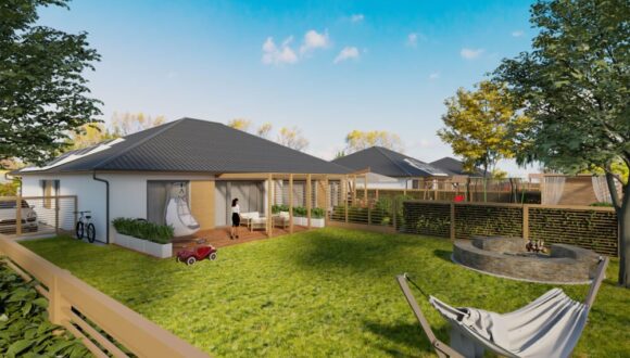 Construction of family houses - Tisice